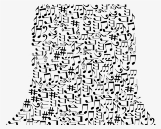 Music Notes Clipart Music Scale - Calligraphy #8575785