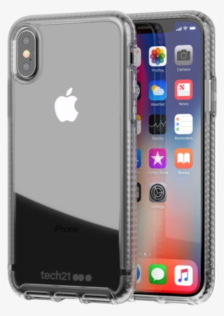 1 - Tech21 Pure Clear Smoke Iphone X #8576093