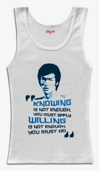 Tank Top Bruce Lee Knowing & Willing - Active Tank #8576503