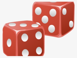 Dice Clipart Big Red - Cube Dice #8576578