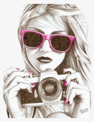 41 Images About Heart On We Heart It - Black And White Drawing With Color #8576737