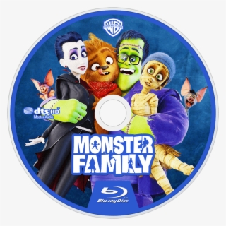 Happy Family Bluray Disc Image - Monster Family Blu Ray #8577805