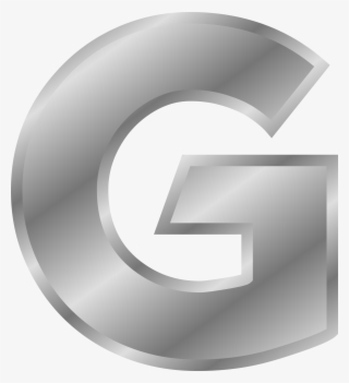 Big Image - Silver Letter G Png #8577966