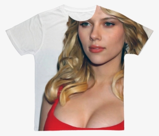 Scarlett Johansson ﻿classic Sublimation Adult T-shirt - Scarlett Johansson #8577996
