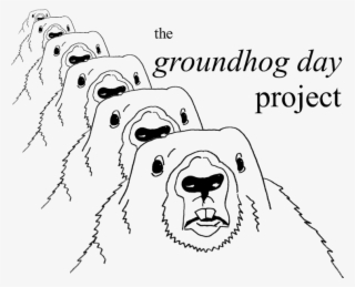 The Groundhog Day Project - Line Art #8578003