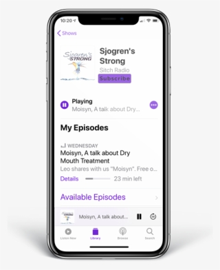 Sjogren's Strong On An Apple Iphone X - Iphone #8578253 Sjogren's Strong On An Apple Iphone X - Iphone #8578253