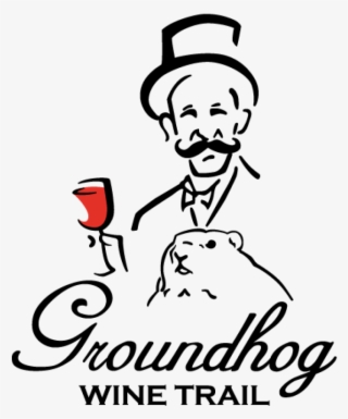 Groundhog Wine Trail Logo 01 - Illustration #8578999