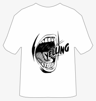 Yelling - Graphic Design #8579666