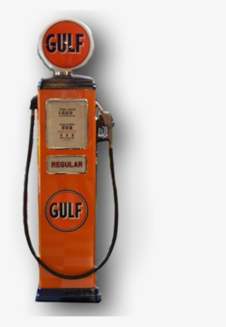 Gulf 1950 Erie Computer Gas Pump - Gulf Oil #8580318