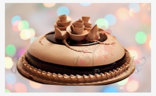Creamy Chocolate Cake - 1kg Birthday Cake Designs #8580667