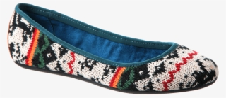 Dimmi, Resting, White Black, Ballet Flat - Ballet Flat #8581317