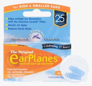 Earplanes Children In-flight Earplugs Packaging Front - Household Supply #8581658