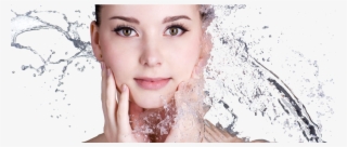 Whitening Face Wash Products - Face Wash With Water Png #8581762