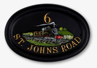 Steam Train House Sign - Locomotive #8582063