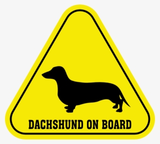 Small - Dachshund On Board #8582434