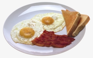 Eggs And Bacon On A Plate #8582664