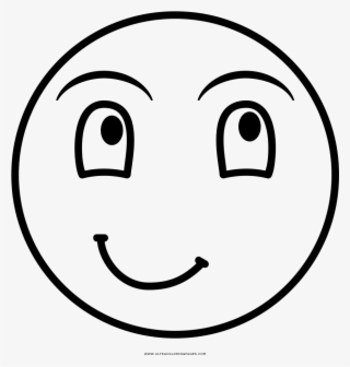 Laughing Face Coloring Page - Smiley #8583300