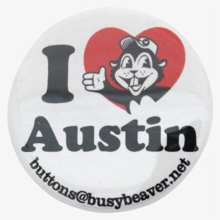I Heart Austin Button Back Button Museum - Field Hockey Silhouette Girl #8583771