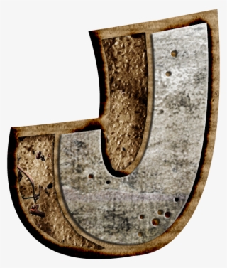 B *✿* Letter J, Rocky Horror, Burlap, Cave, - Shield #8583812