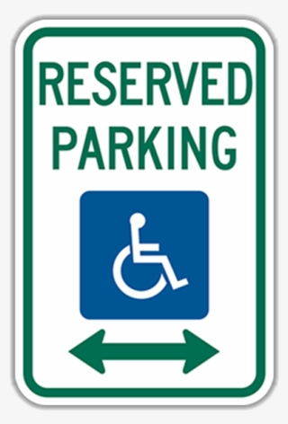 Larger Photo - Handicap Parking Sign #8584012