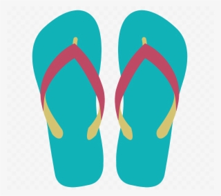 Colorful Flip Flops Png Image File - Flip Flop #8584234