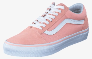 Ua Old Skool Suede Canvas Peach/white - Vans Old Skool Peach #8584724