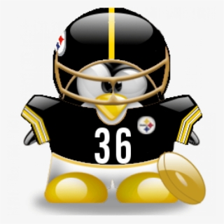 Nfl Tux - Cartoon #8585826