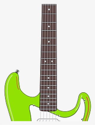 Bass Guitar Clipart Rock And Roll Guitar - Electric Guitar #8586371