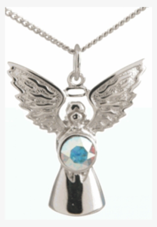Crystal Guardian Angel Necklace - Necklace #8586499