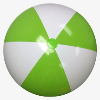 Largest Selection Of Beach Balls With Fast Delivery - Green And White Beach Ball #8587667