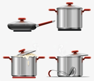 Cooking Pan Png Image, Download Png Image With Transparent - Cooking Pot Free Vector #8589429