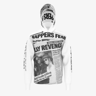 Load Image Into Gallery Viewer, Newspaper Hoodie - Hoodie #8589892