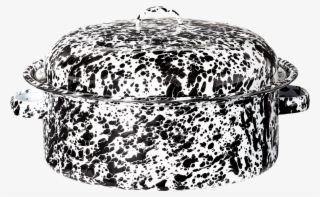 Meduim Cooking Pot Black Marble - Duffel Bag #8590038