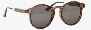 Round Frame Sunglasses In Colour Meteorite - Persol 8649s 1045 M3 #8590600