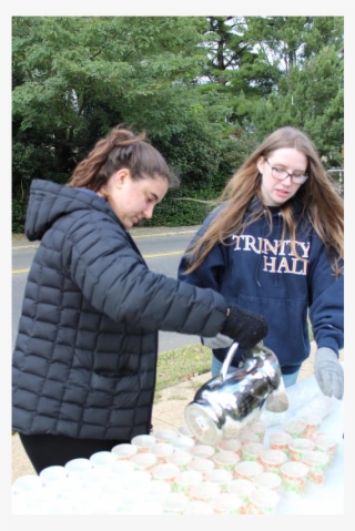 Trinity Hall Students Walked, Donated To, And Assisted - Girl #8590761