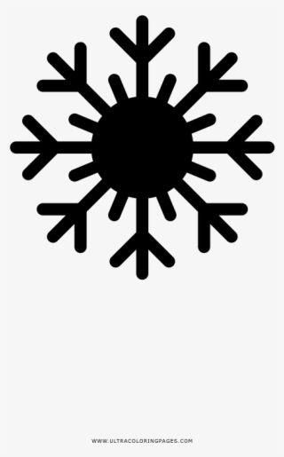 Copo De Nieve Página Para Colorear #8591050