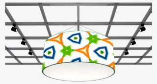 Circle Hanging Sign With Custom Graphics - Roki グローバル イノベーション センター #8591737