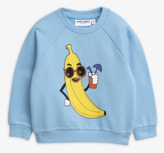Mini Rodini Blue Organic Cotton Sweatshirt #8591906