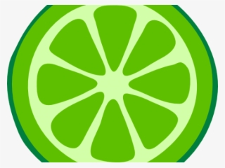Original - Lime Slice Clip Art #8591911