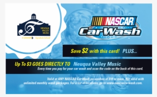 The Nascar Car Wash Logo And Word Mark Are Used Under - Nascar Hall Of Fame #8591933