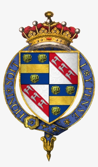 Coat Of Arms Of Sir William De La Pole, 4th Earl Of - Earl Of Mar Arms #8592168