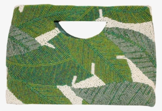 Beaded Palm Frond Tote - Board Short #8592719 Beaded Palm Frond Tote - Board Short #8592719