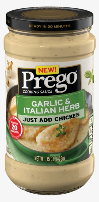 Garlic & Italian Herb Cooking Sauce - Prego Creamy Lemon Parmesan #8593236