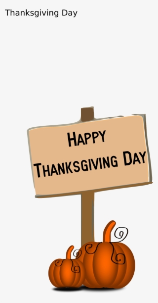 Big Image - Happy Thanksgiving Day Clip Art #8593313