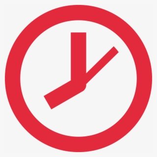 Timer Red Circle - Vivaldi Logo #8593395