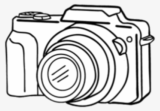 Drawn Camera Easy Draw - Easy Canon Camera Drawing #8593436