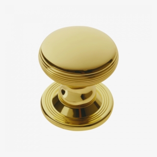 Banham Contour Centre Door Knob - Brass #8593552