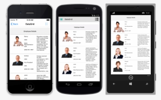 Datagrid With Template Column - Xamarin Forms Image Grid #8593606