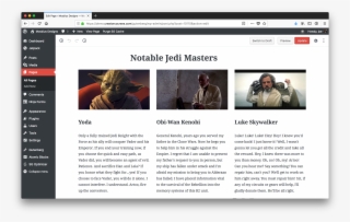 Our Columns Inside The Gutenberg Editor - Block Gutenberg Columns #8593860