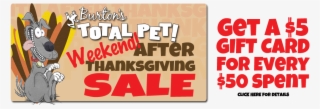 Total Pet After Thanksgiving Sale - Poster #8594008